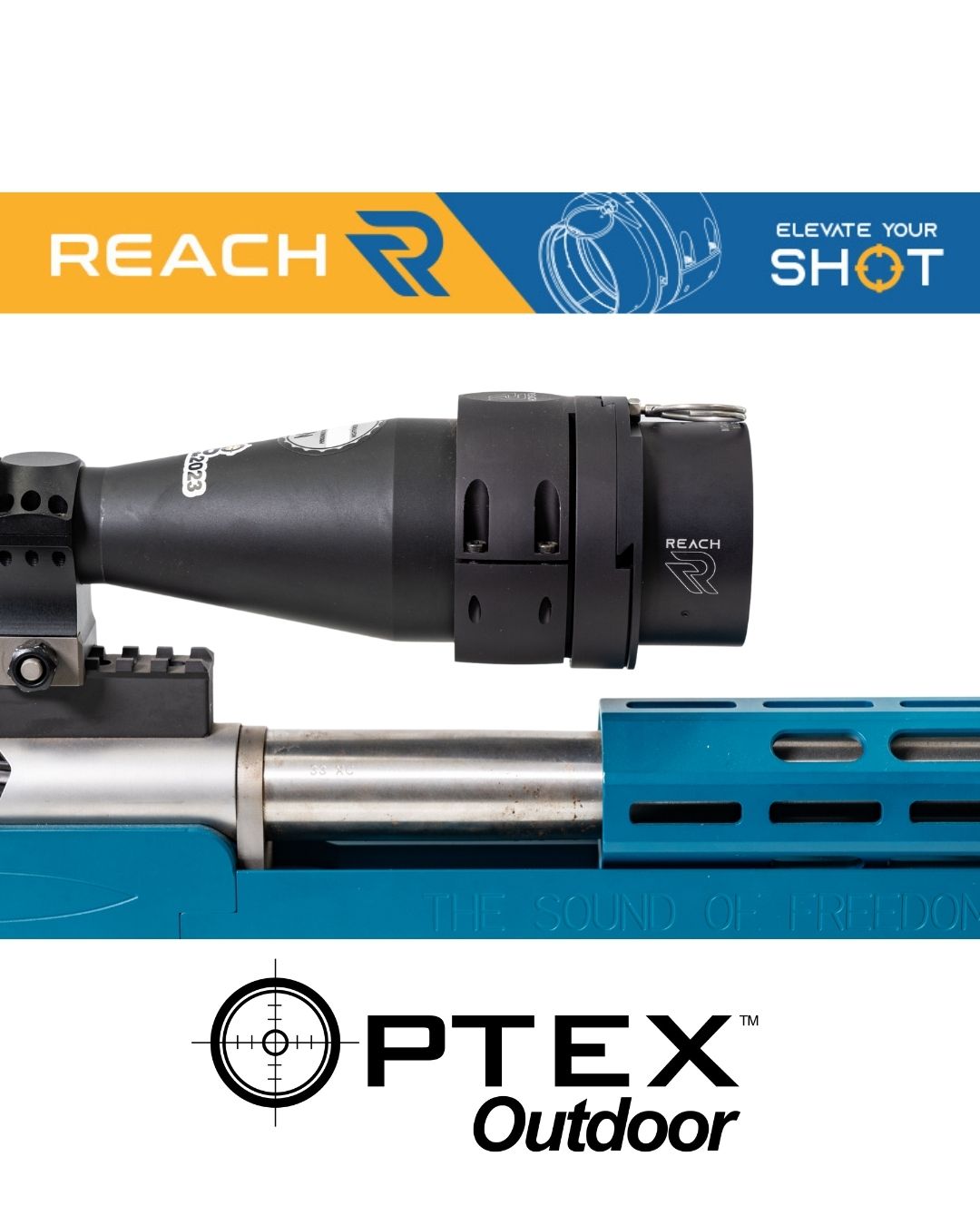 PRO COMBO Speedtracker M4+ Built in Texas, REACH-R BASE + M50 + M100+ Stabilized Monocular